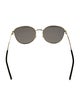Gucci Round Mirrored Sunglasses