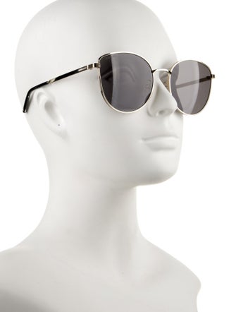 Gucci Round Mirrored Sunglasses