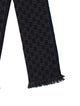 Gucci Wool GG Logo Scarf