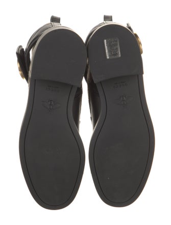 Gucci GG Canvas Leather Moto Boots