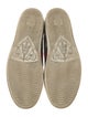 Gucci Flora Print Leather Trim Embellishment Sneakers