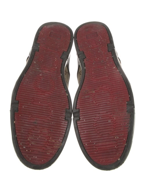 Gucci GG Canvas Leather Sneakers