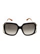 Gucci Oversize Gradient Sunglasses