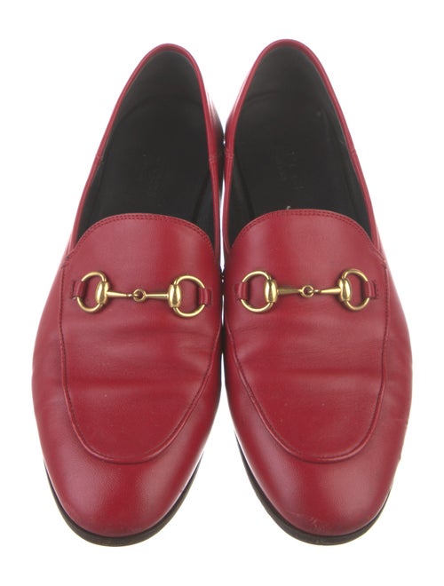 Gucci Horsebit Accent Leather Loafers