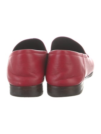 Gucci Horsebit Accent Leather Loafers