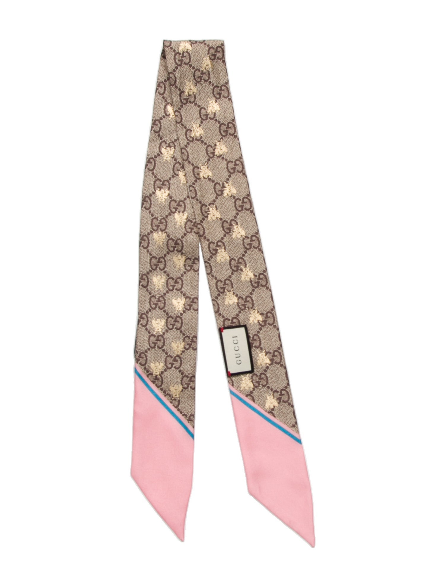 Gucci Silk Blooms Print Scarf