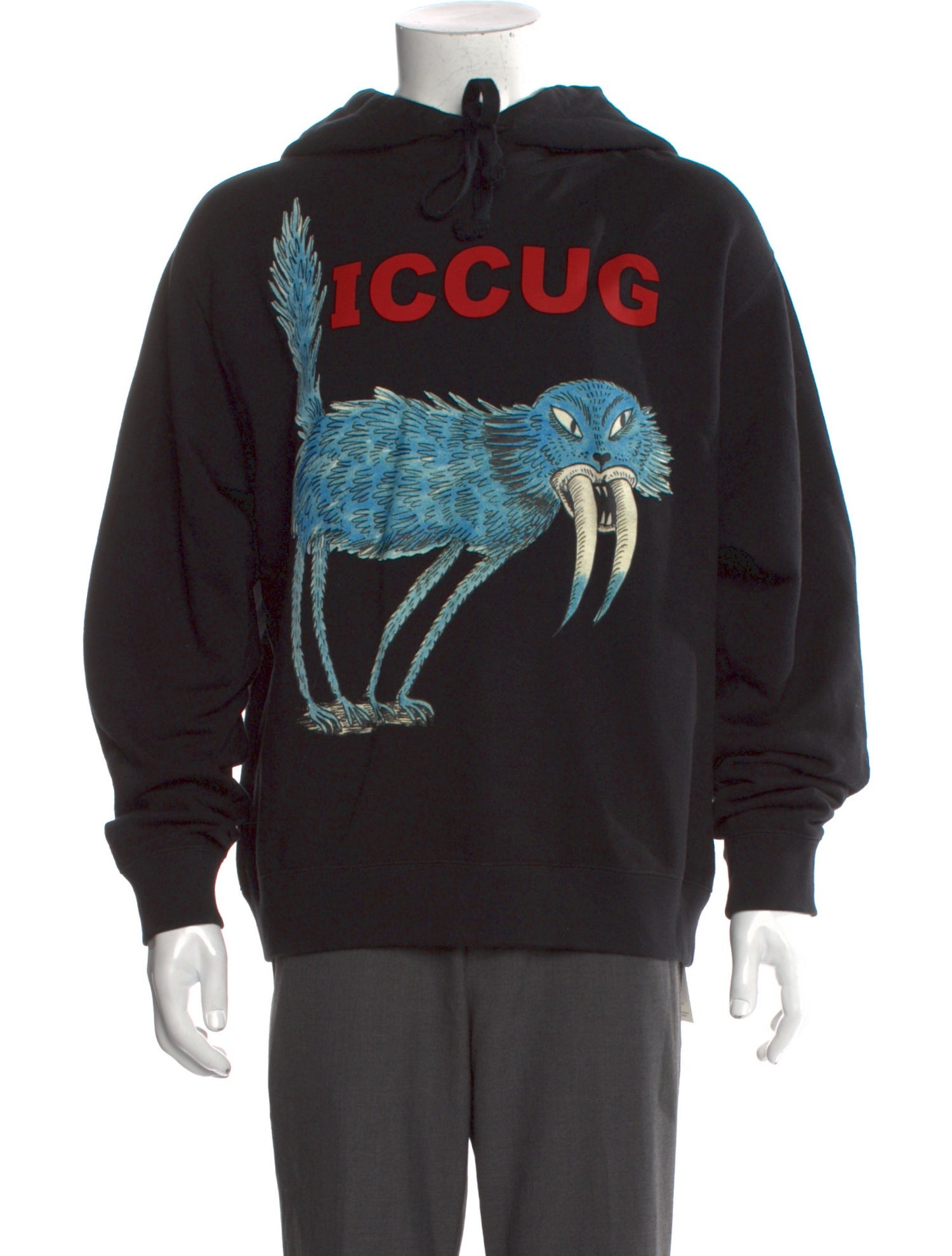 Gucci 2021 Graphic Print Hoodie