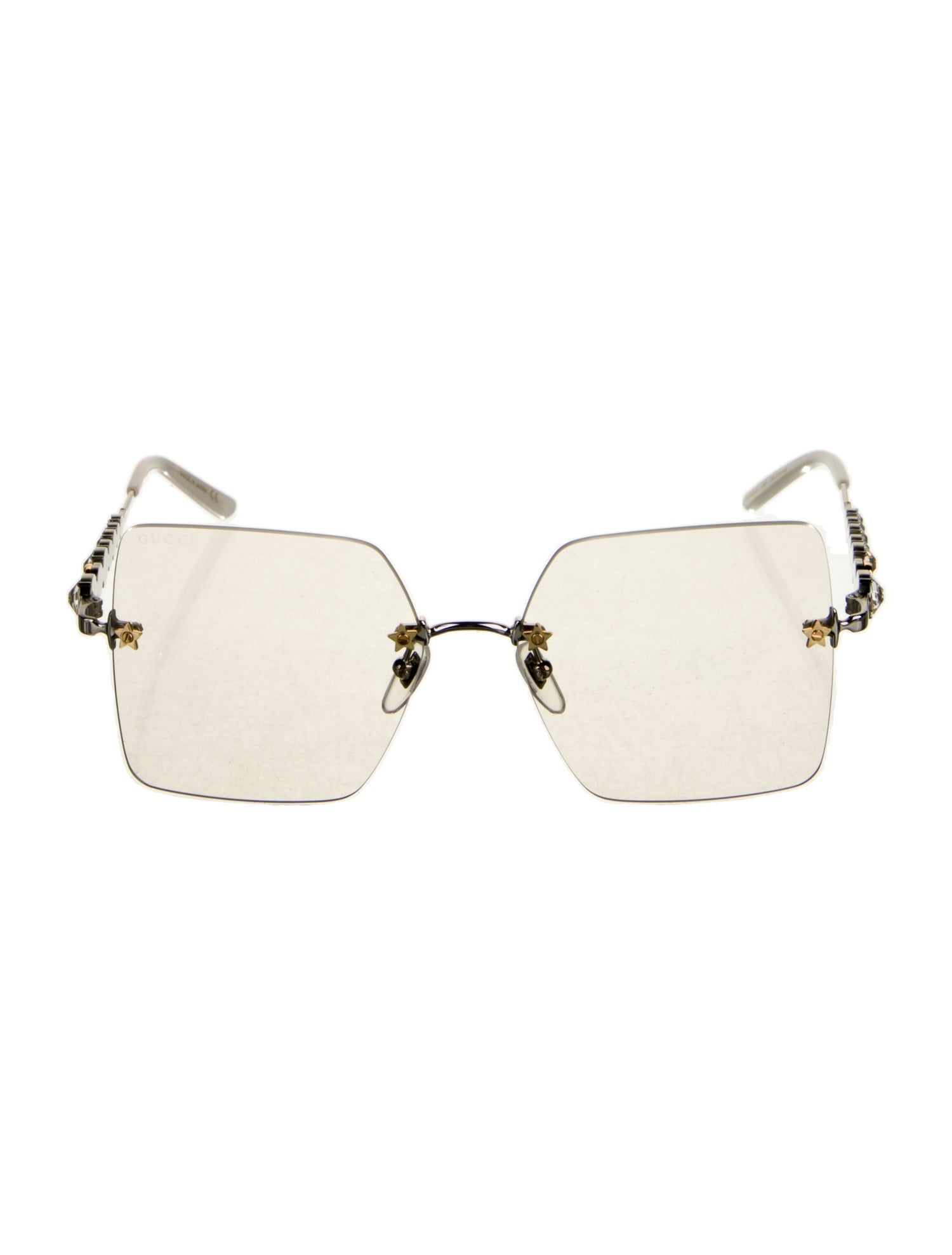 Gucci Square Tinted Sunglasses