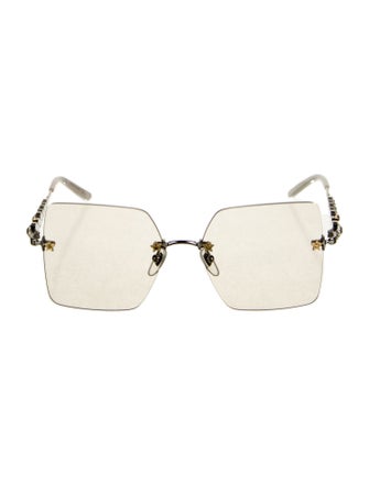 Gucci Square Tinted Sunglasses