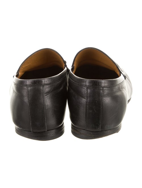 Gucci Horsebit Accent Leather Loafers