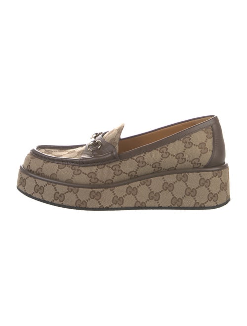 Gucci GG Canvas Canvas Loafers