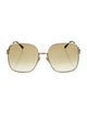 Gucci Oversize Gradient Sunglasses