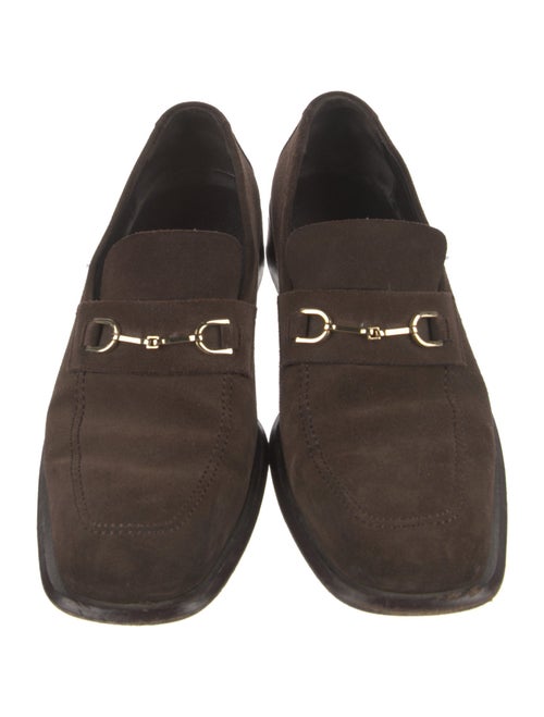 Gucci Suede Dress Loafers