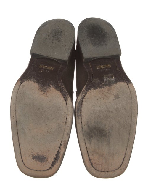 Gucci Suede Dress Loafers