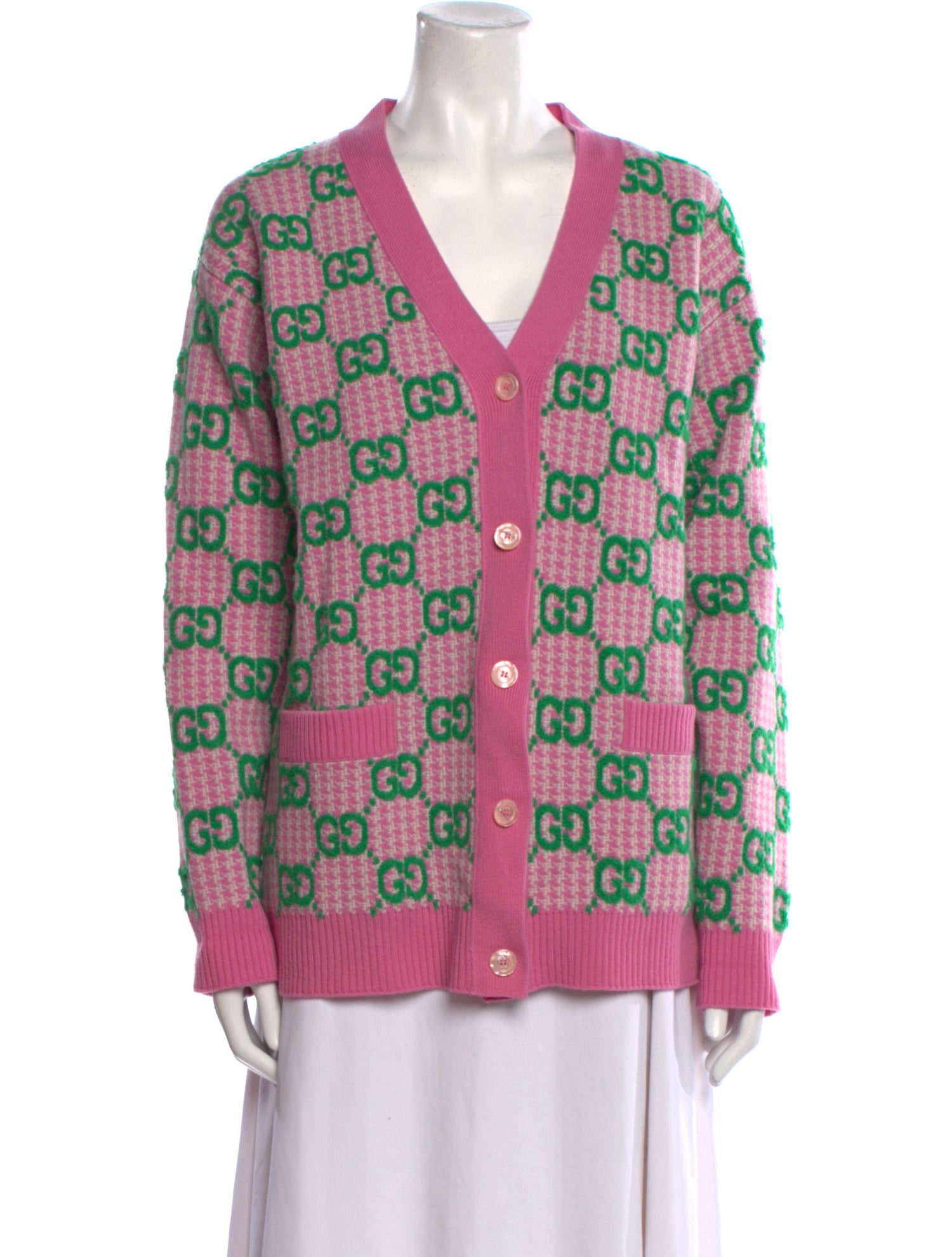 Gucci Wool Printed Sweater