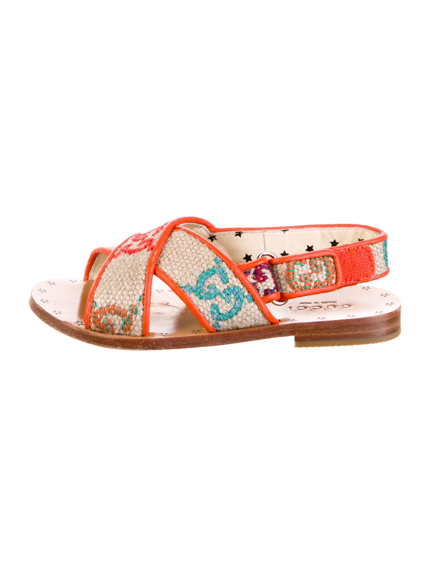 Gucci Girls Flat Sandals