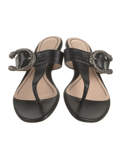 Gucci Dionysus Accent Leather Slides