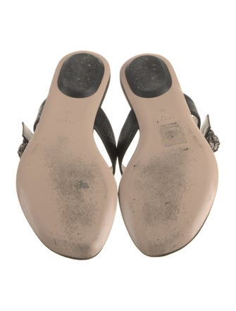 Gucci Dionysus Accent Leather Slides