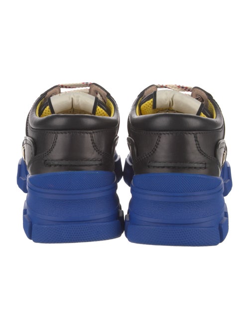 Gucci Signature Logo Leather Sneakers
