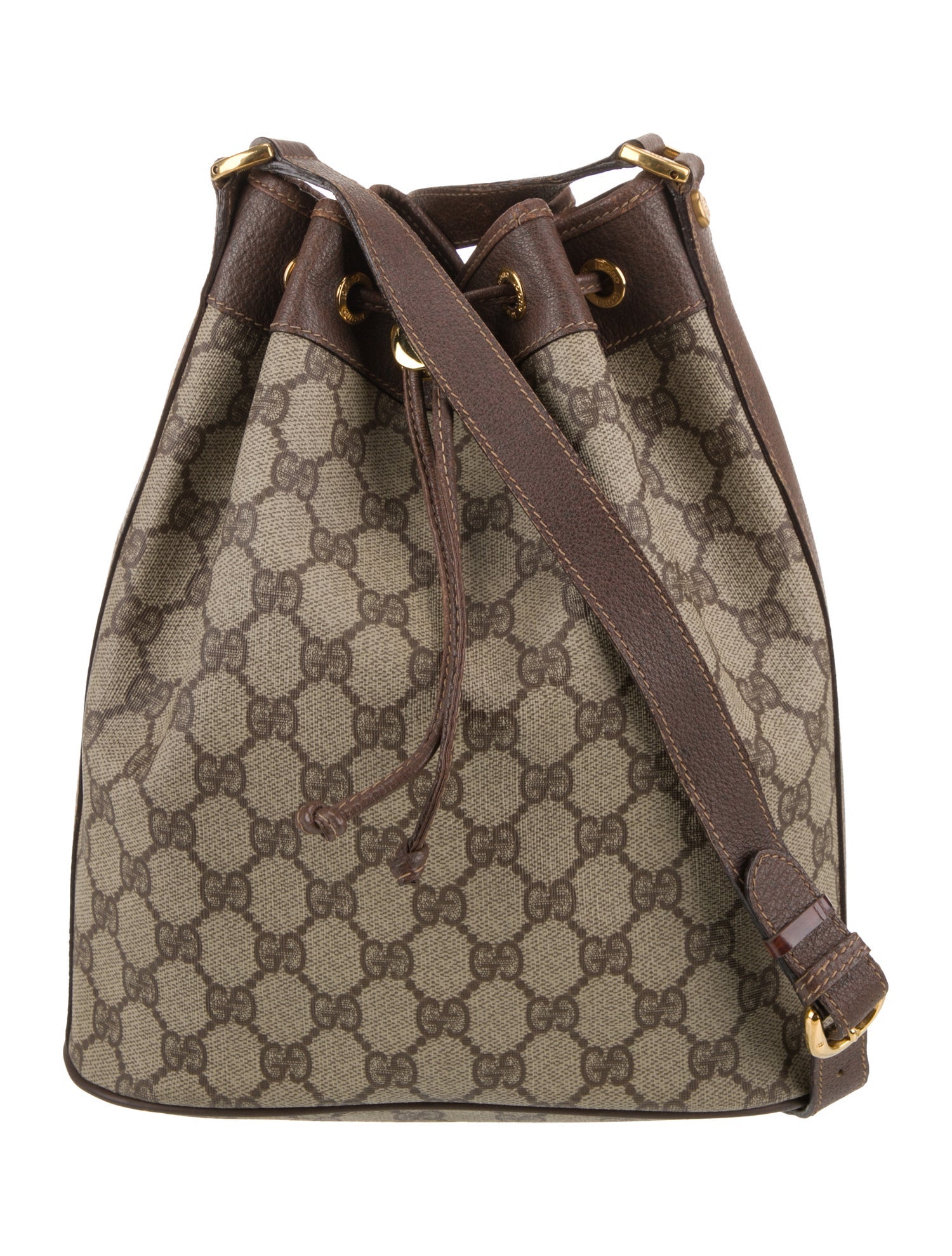 Gucci GG Supreme Bucket Bag Vintage