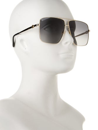 Gucci Aviator Gradient Sunglasses