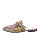 Gucci Horsebit Accent Printed Mules