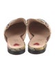 Gucci Horsebit Accent Printed Mules