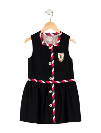 Gucci Toddler Girls' Sleeveless Wool Dress