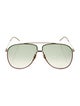 Gucci Aviator Gradient Sunglasses