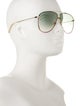 Gucci Aviator Gradient Sunglasses