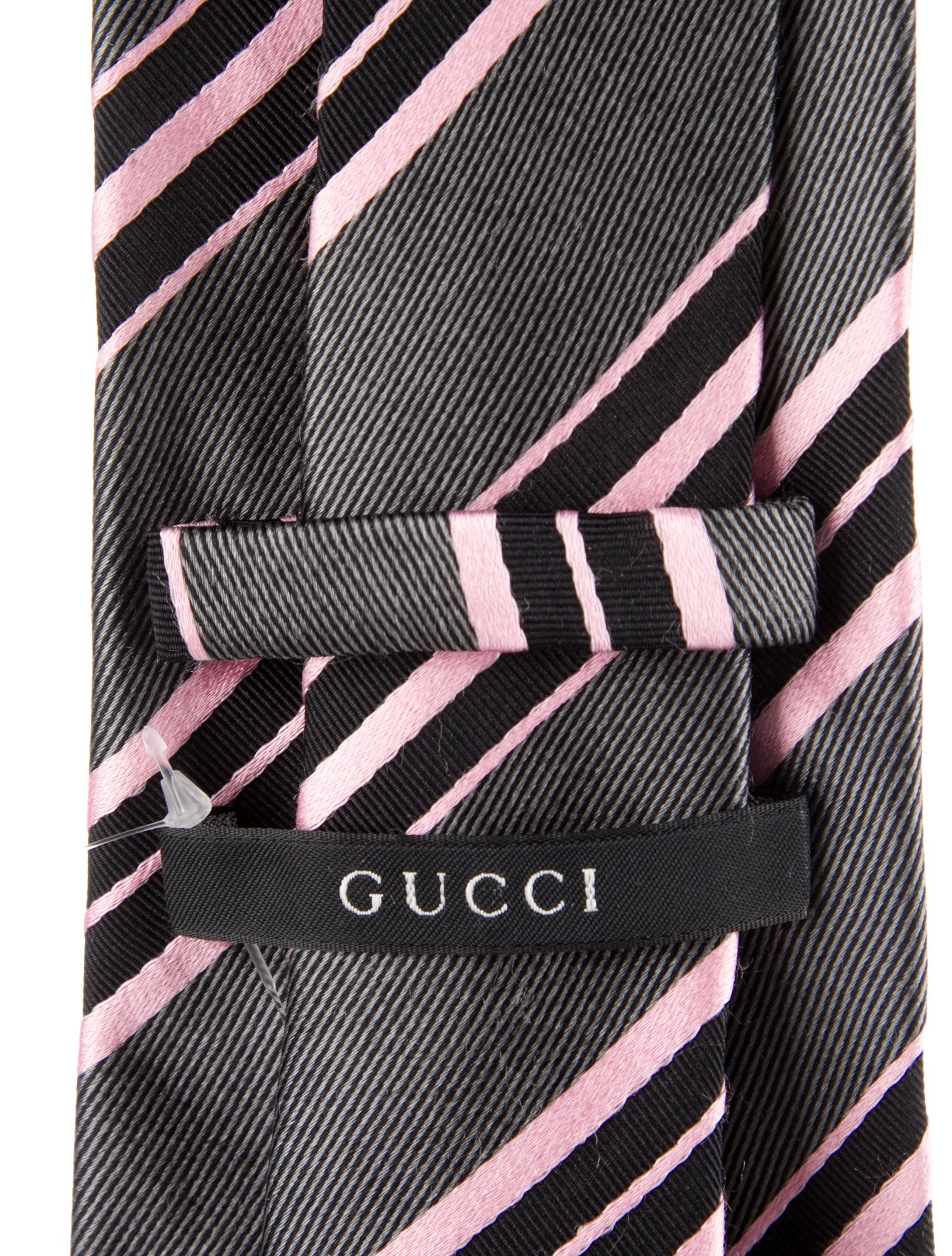 Gucci Pattern Print Silk Tie