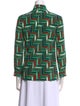 Gucci 2016 Silk Button-Up Top