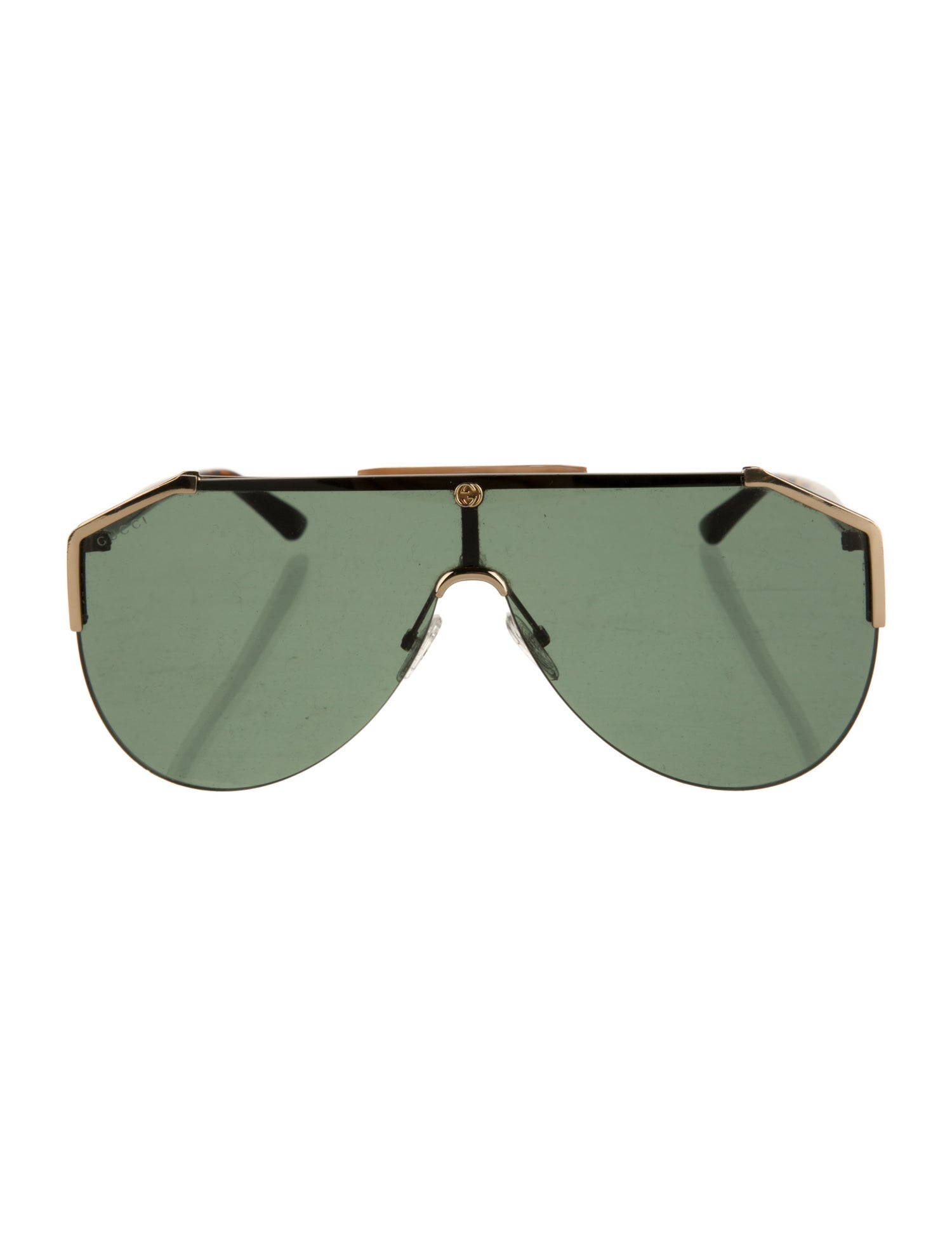 Gucci Shield Tinted Sunglasses