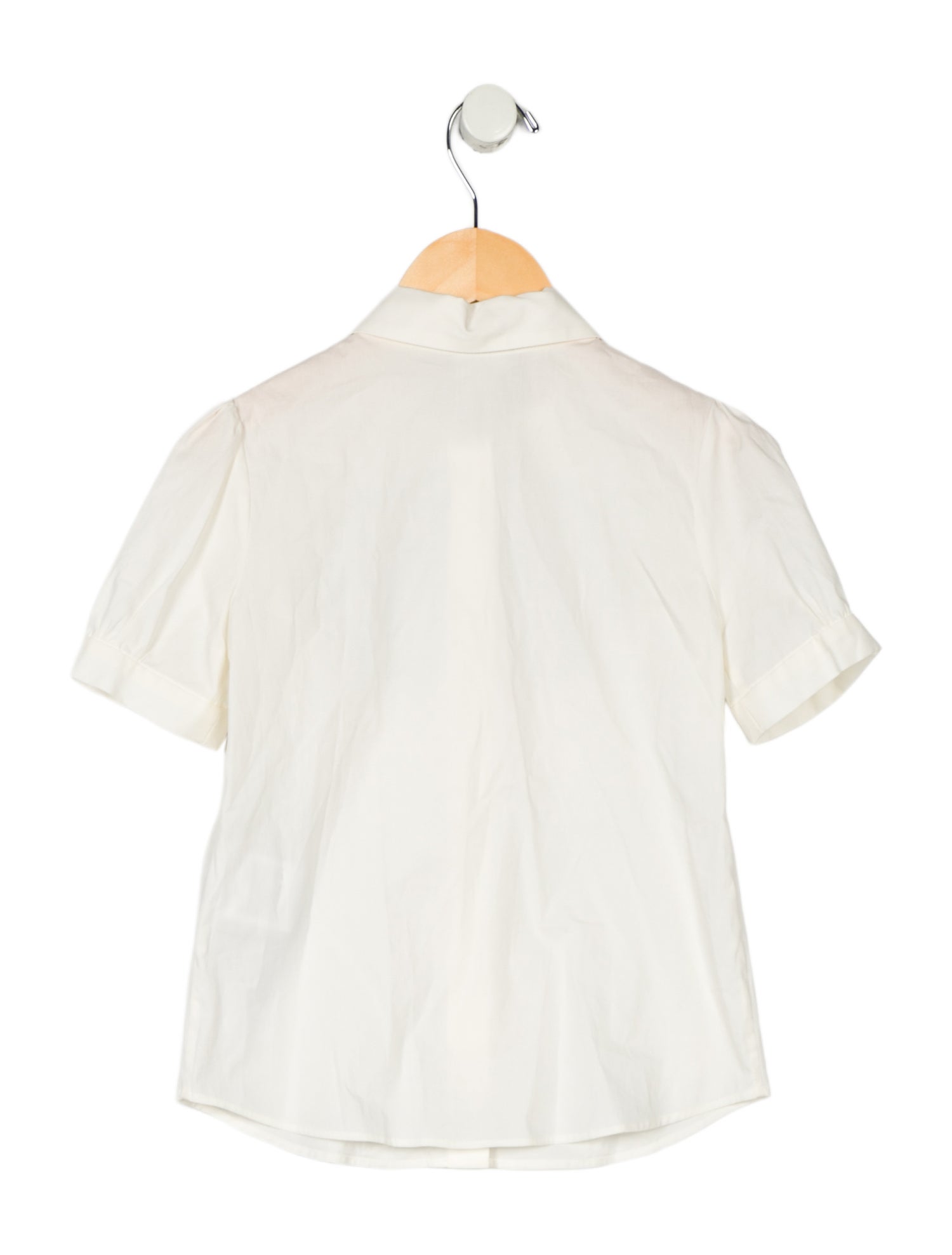 Gucci Girls' Short Sleeve Button Up Shirt