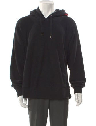 Gucci Web Accent Crew Neck Hoodie