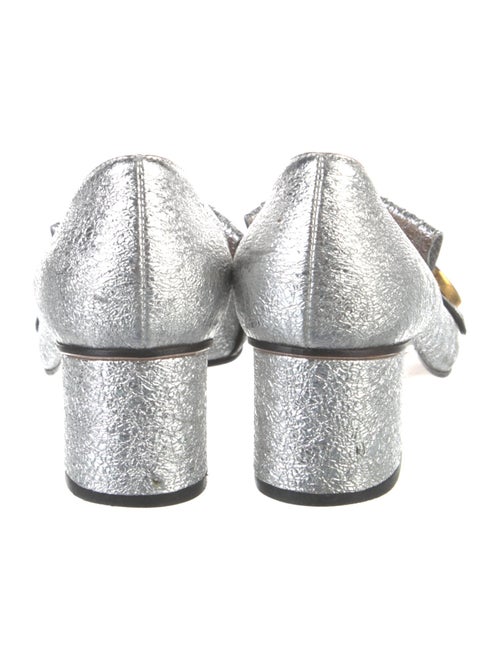 Gucci Double G Logo Leather Pumps