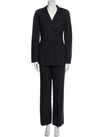 Gucci Wool Striped Pantsuit