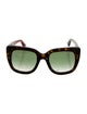 Gucci Square Gradient Sunglasses