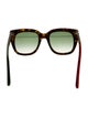 Gucci Square Gradient Sunglasses