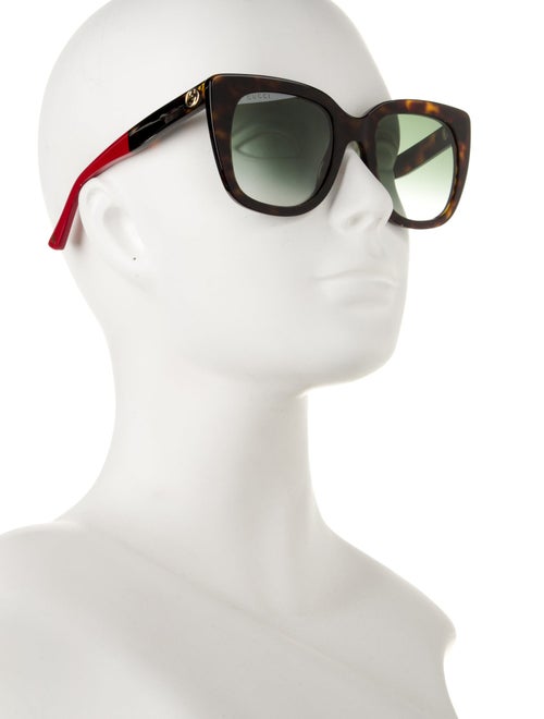 Gucci Square Gradient Sunglasses