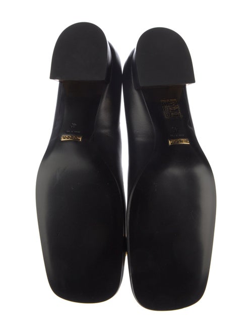 Gucci Horsebit Accent Leather Pumps