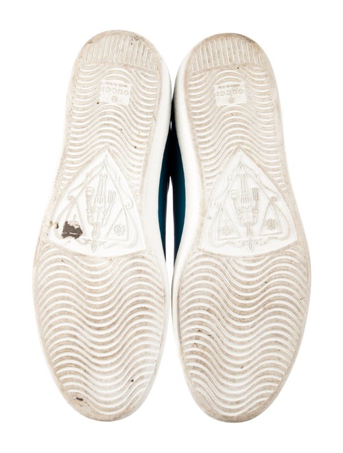 Gucci Leather Printed Sneakers