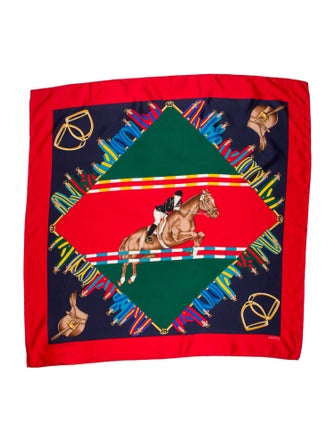 Gucci Silk Printed Scarf