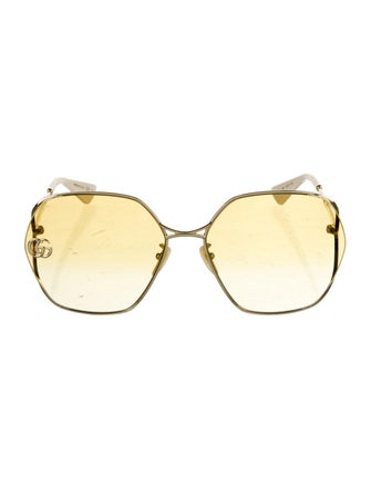 Gucci Oversize Gradient Sunglasses