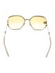 Gucci Oversize Gradient Sunglasses