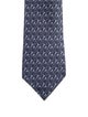 Gucci Gucci Blue Pattern Print Tie