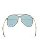 Gucci Aviator Tinted Sunglasses
