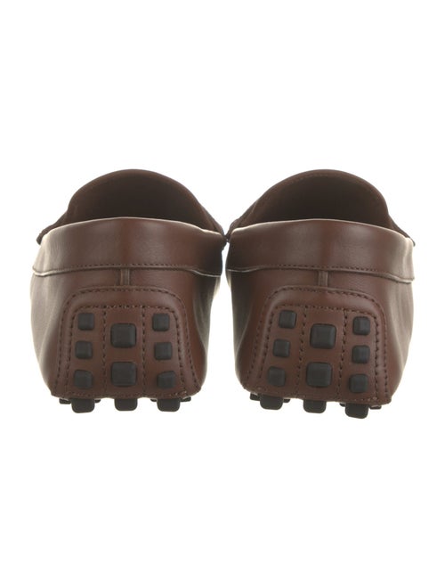 Gucci Web Accent Leather Loafers w/ Tags