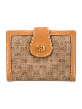 Gucci Sukey Logo Printed Compact Wallet