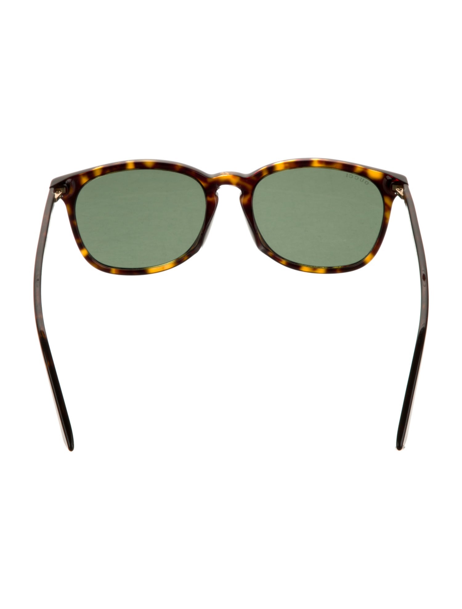 Gucci Dark Havana Interlocking G Logo Sunglasses